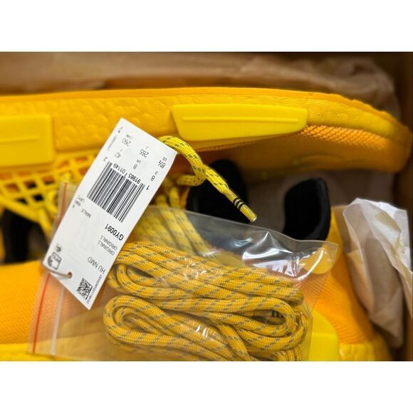 Adidas Men\'s Pharrell Williams Human Race NMD Athletic Sneaker Shoes Yellow 8.5 main image 9
